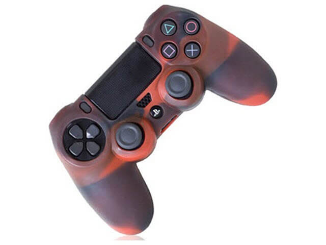 Control PS4 camuflaje innalámbrico.